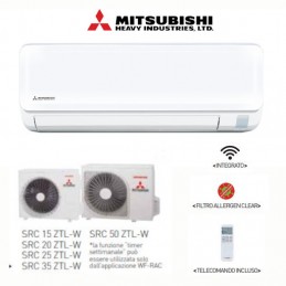 Climatizzatore Mitsubishi Heavy Industries Kireia Evo SRC-SRK25_ZTL-W